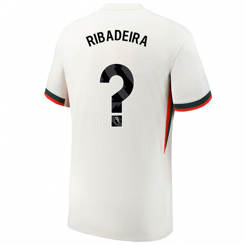 גברים לונה ריבאדיירה #0 לבן ירוק הרחק ג'רזי 2025/26 חולצה קצרה