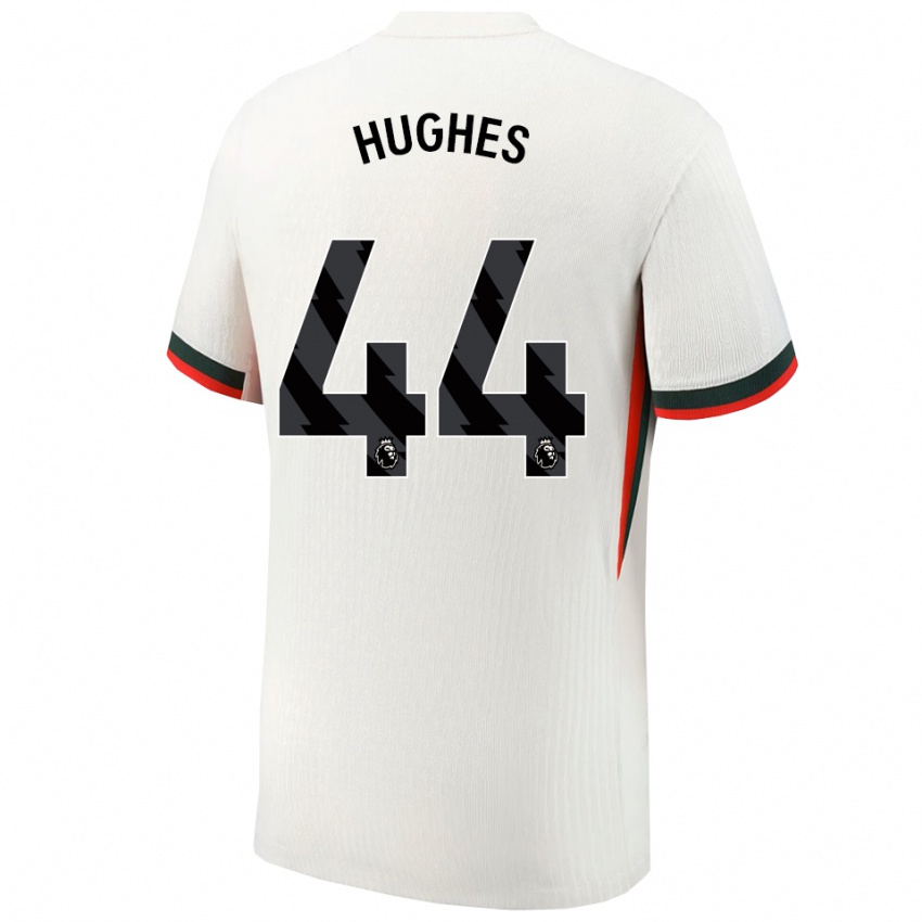 גברים ברודי יוז #44 לבן ירוק הרחק ג'רזי 2025/26 חולצה קצרה