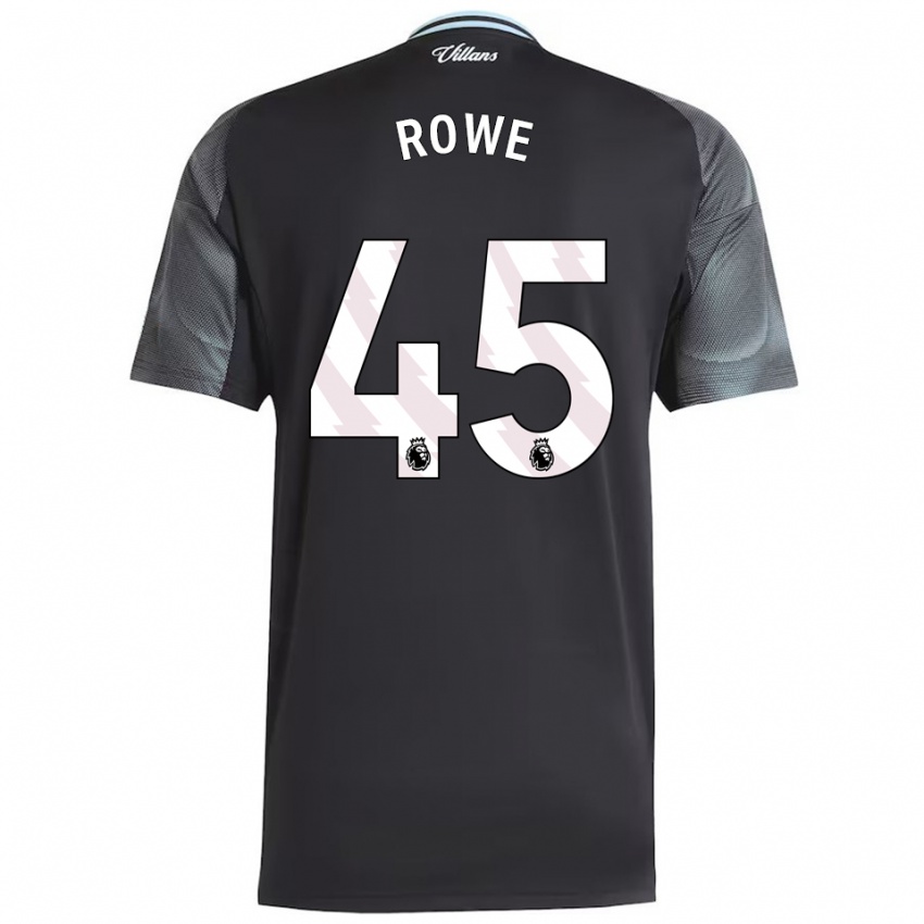 גברים טדי רו #45 שחור תכלת הרחק ג'רזי 2025/26 חולצה קצרה