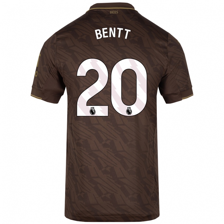 גברים לוקה בנט #20 חום זהב הרחק ג'רזי 2025/26 חולצה קצרה