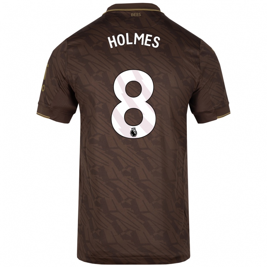 גברים Mollie Holmes #8 חום זהב הרחק ג'רזי 2025/26 חולצה קצרה