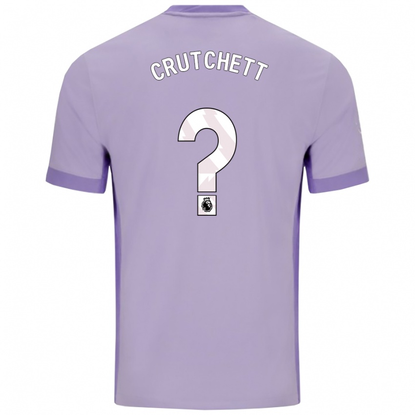 גברים ליאם קרוצ׳ט #0 טארו סגול לבן הרחק ג'רזי 2025/26 חולצה קצרה