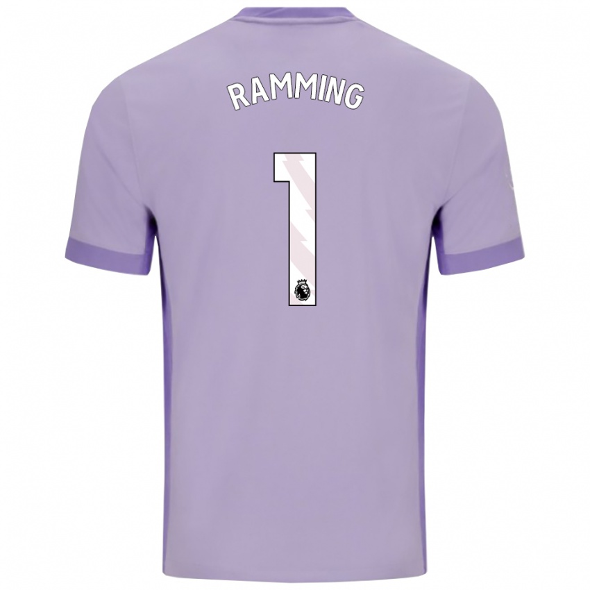 גברים נילס ראמינג #1 טארו סגול לבן הרחק ג'רזי 2025/26 חולצה קצרה