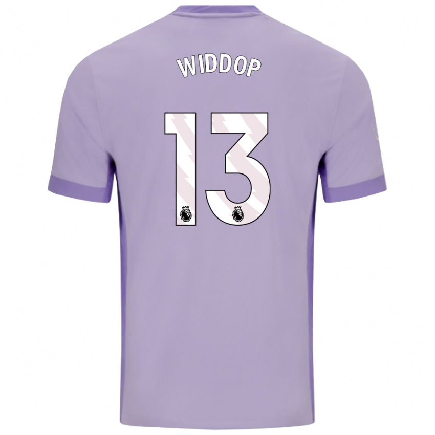 גברים פראזר וידופ #13 טארו סגול לבן הרחק ג'רזי 2025/26 חולצה קצרה