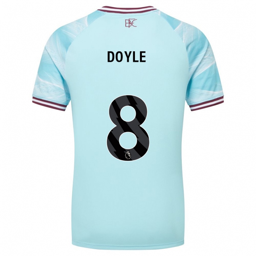 גברים Emma Doyle #8 תכלת בורדו הרחק ג'רזי 2025/26 חולצה קצרה