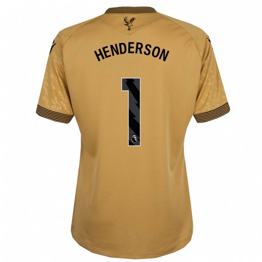 גברים דין הנדרסון #1 זהב שחור הרחק ג'רזי 2025/26 חולצה קצרה