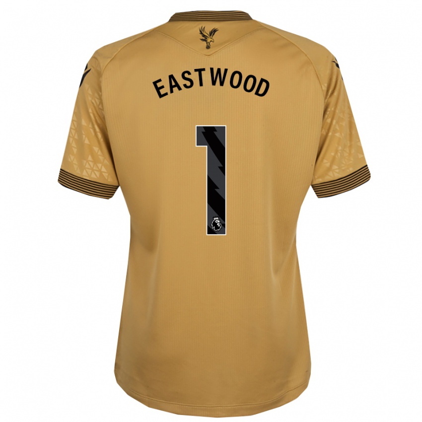 גברים Billy Eastwood #1 זהב שחור הרחק ג'רזי 2025/26 חולצה קצרה