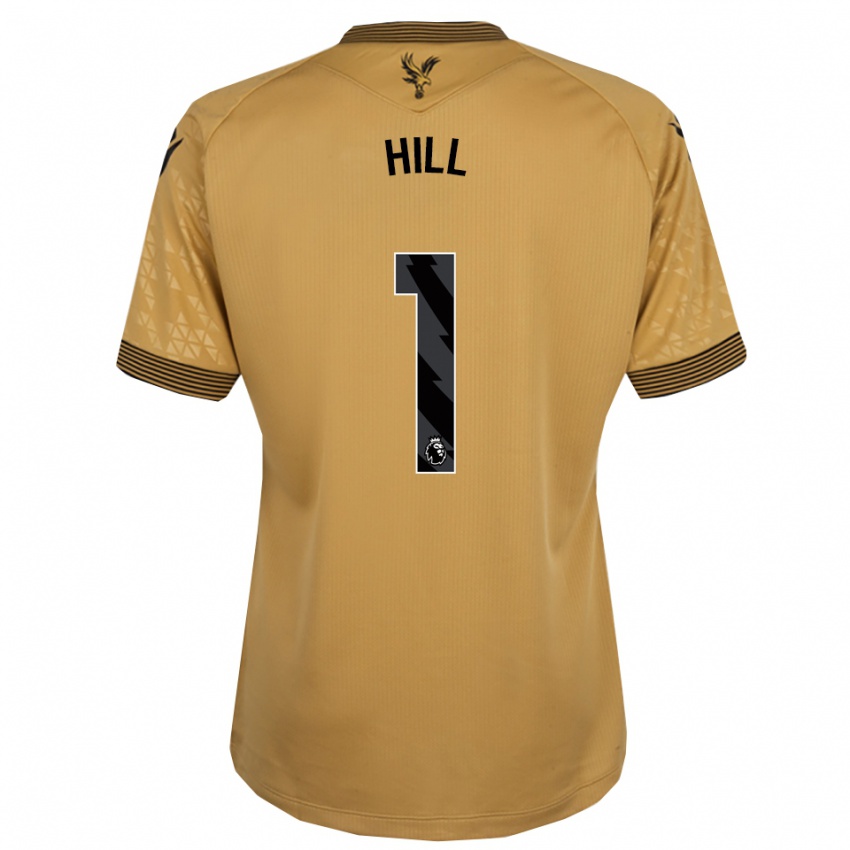 גברים Marcus Hill #1 זהב שחור הרחק ג'רזי 2025/26 חולצה קצרה