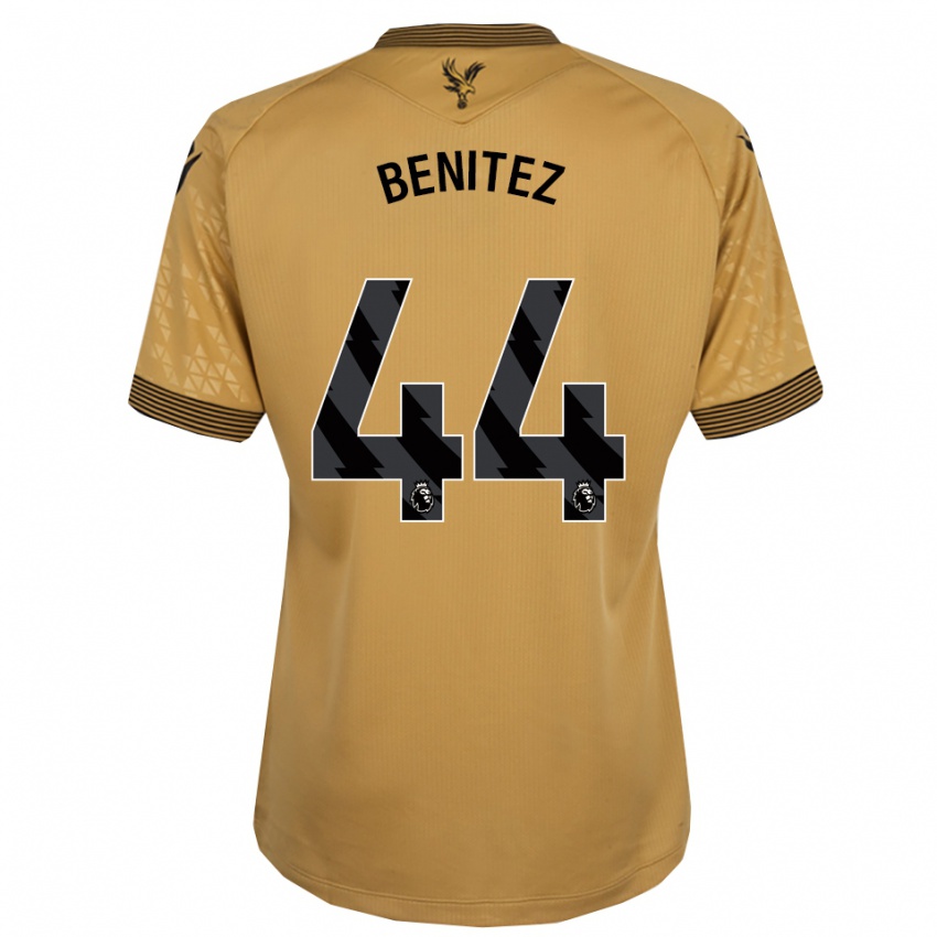 גברים וולטר בניטס #44 זהב שחור הרחק ג'רזי 2025/26 חולצה קצרה