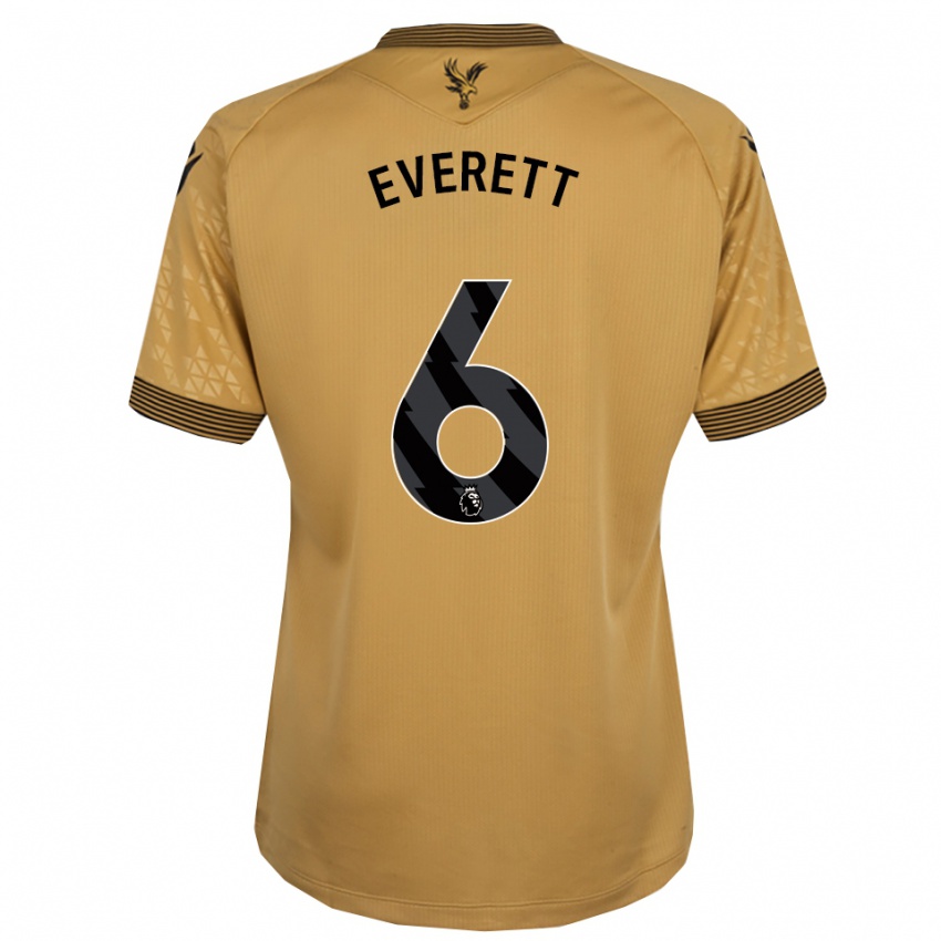 גברים Aimee Everett #6 זהב שחור הרחק ג'רזי 2025/26 חולצה קצרה