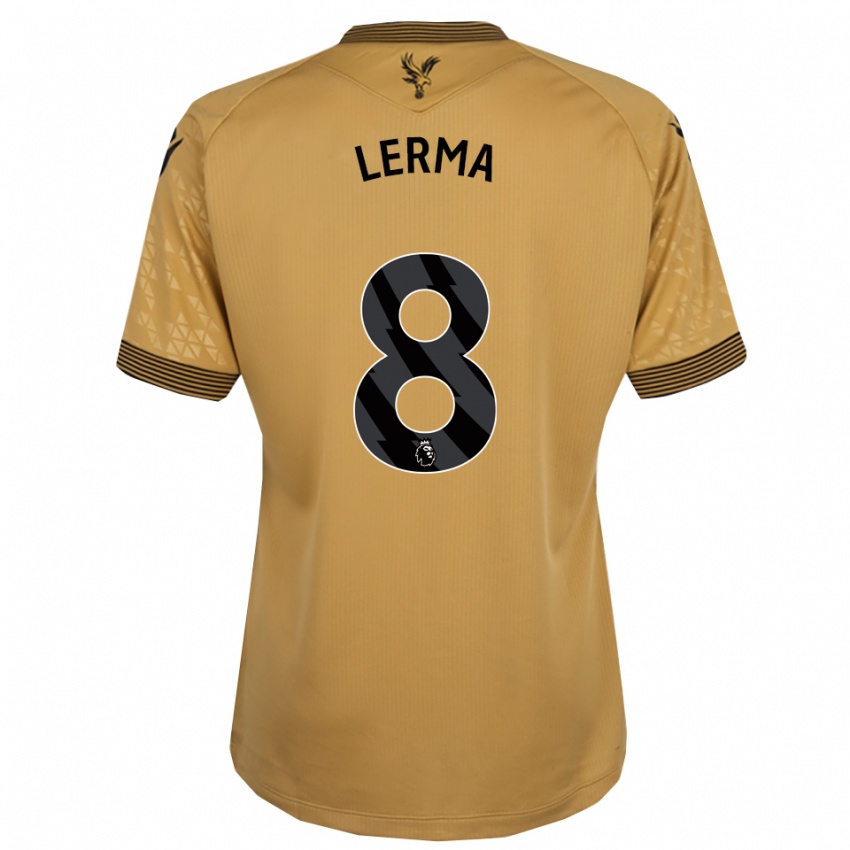 גברים ג'פרסון לרמה #8 זהב שחור הרחק ג'רזי 2025/26 חולצה קצרה