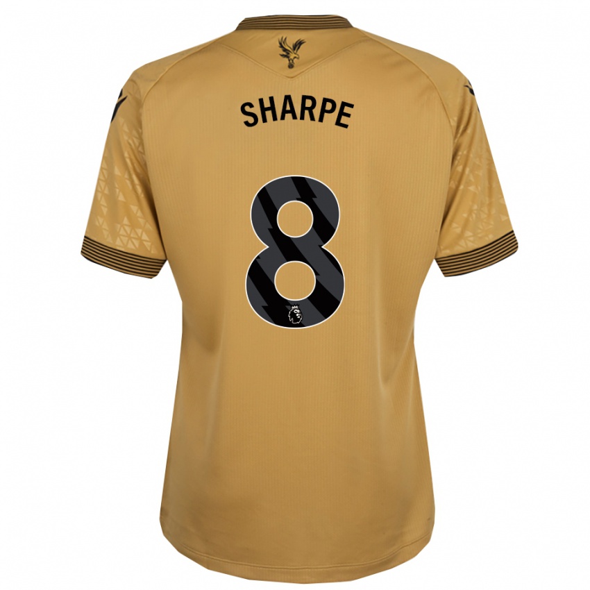 גברים מולי-מיי שארפ #8 זהב שחור הרחק ג'רזי 2025/26 חולצה קצרה