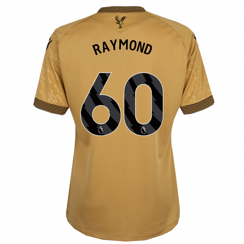 גברים ג׳אדאן ריימונד #60 זהב שחור הרחק ג'רזי 2025/26 חולצה קצרה