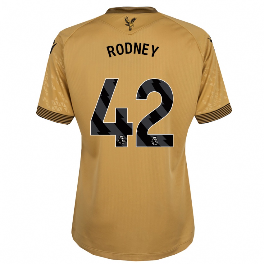 גברים קאדן רודני #42 זהב שחור הרחק ג'רזי 2025/26 חולצה קצרה