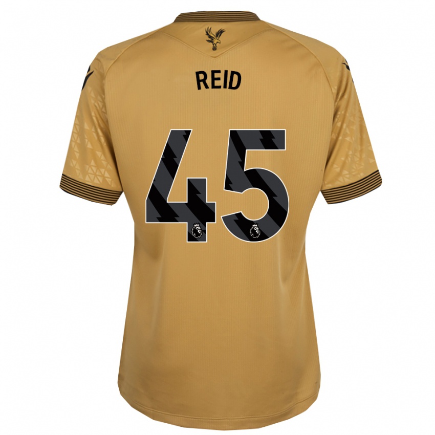 גברים דילן ריד #45 זהב שחור הרחק ג'רזי 2025/26 חולצה קצרה