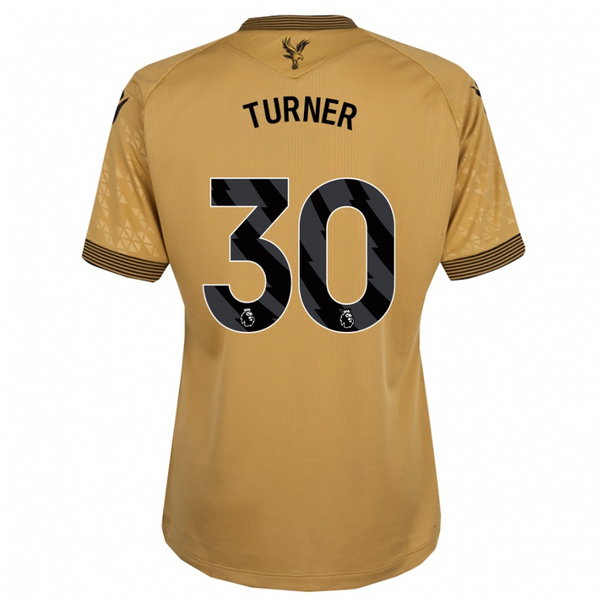 גברים מאט טרנר #30 זהב שחור הרחק ג'רזי 2025/26 חולצה קצרה