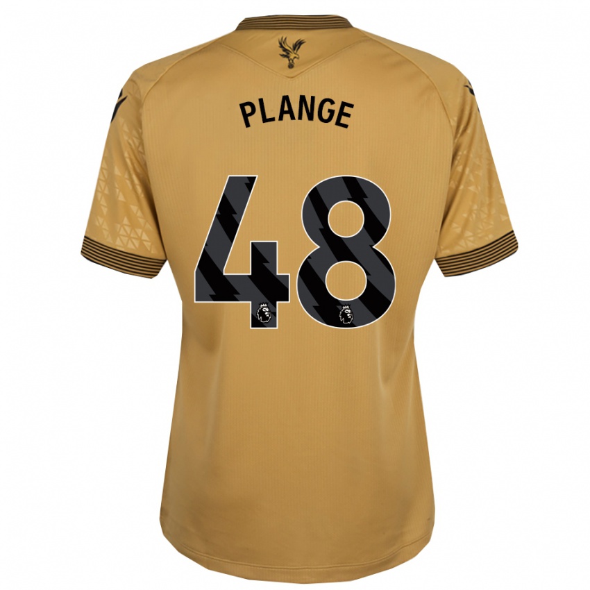 גברים לוק פלאנגה #48 זהב שחור הרחק ג'רזי 2025/26 חולצה קצרה