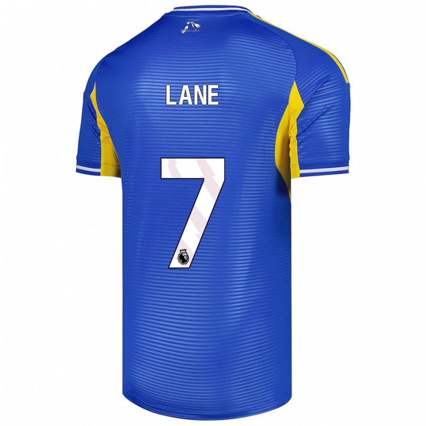 גברים פרדריק ליין #7 כחול צהוב הרחק ג'רזי 2025/26 חולצה קצרה