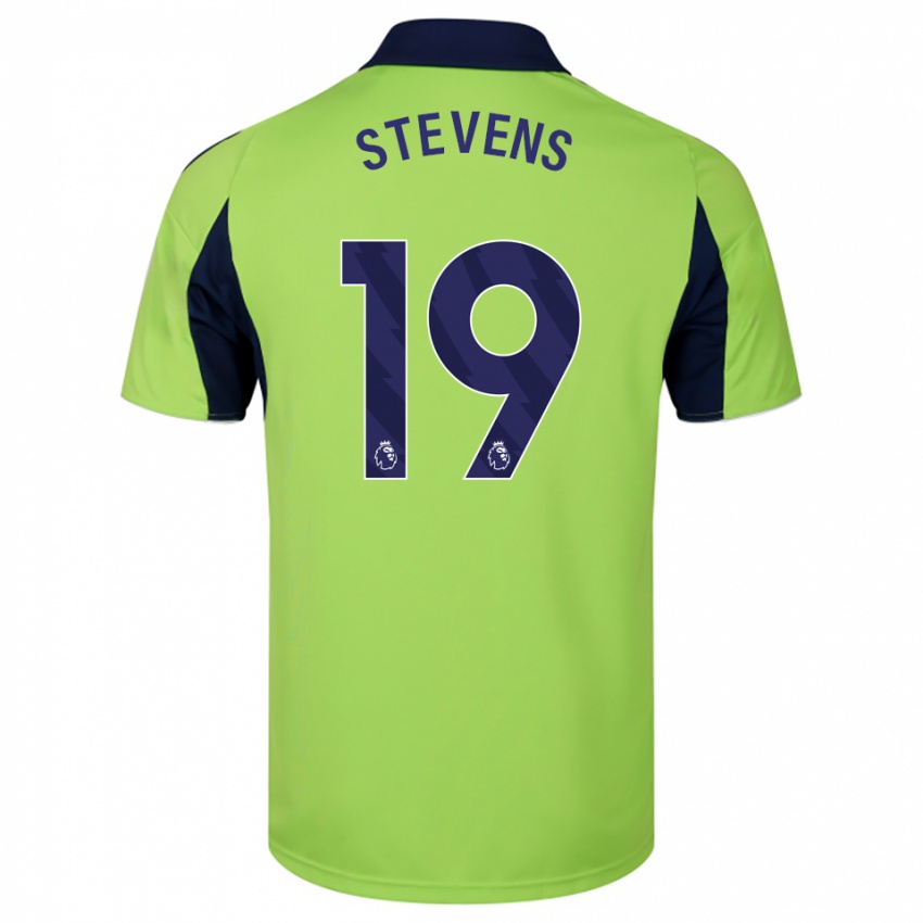 גברים Lily Stevens #19 ירוק נייבי לבן הרחק ג'רזי 2025/26 חולצה קצרה