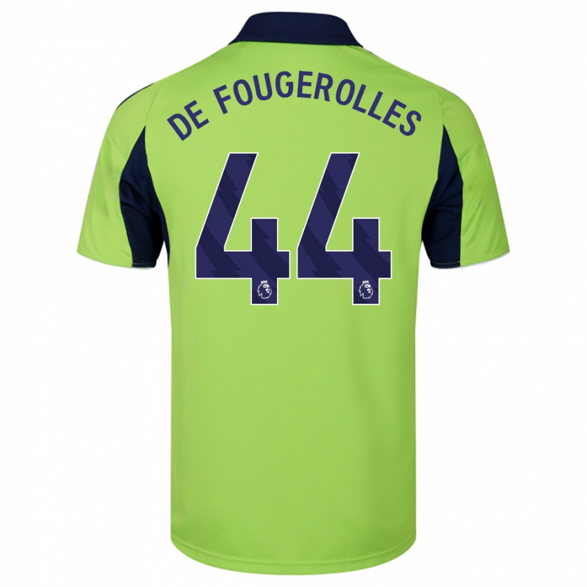 גברים לוק רולט די פוגרולס #44 ירוק נייבי לבן הרחק ג'רזי 2025/26 חולצה קצרה