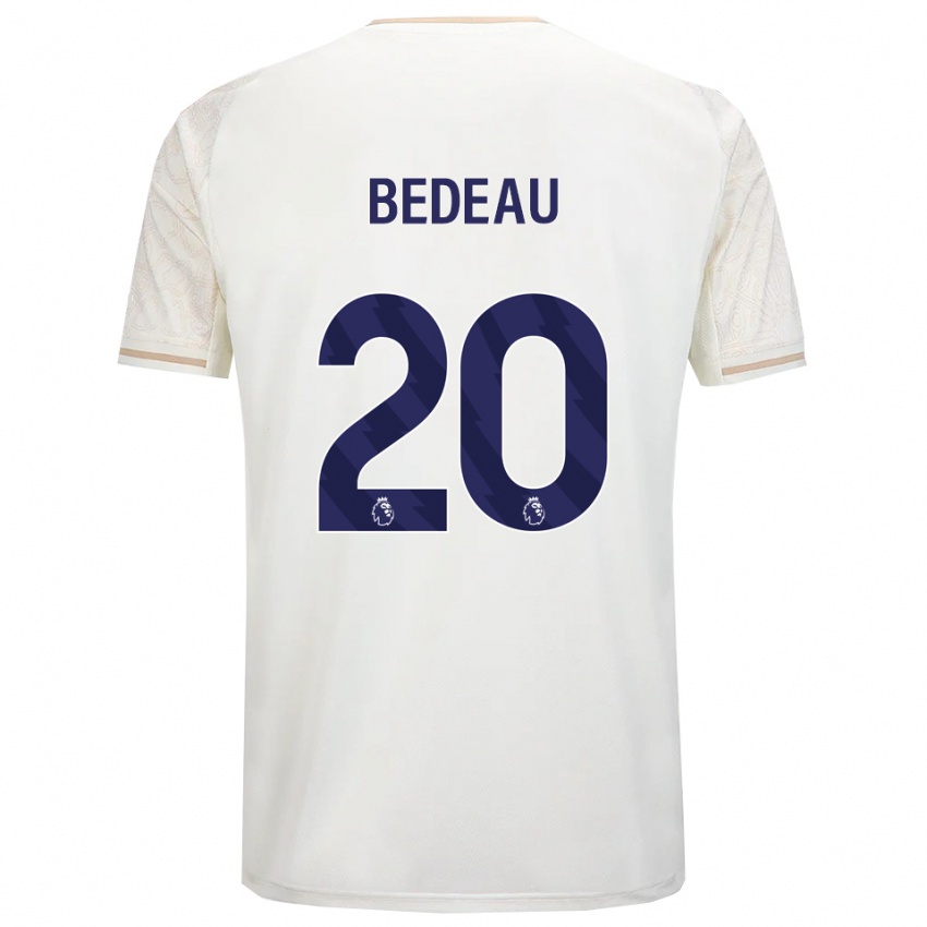 גברים נעמי בדאו #20 לבן מלוכלך שחור הרחק ג'רזי 2025/26 חולצה קצרה