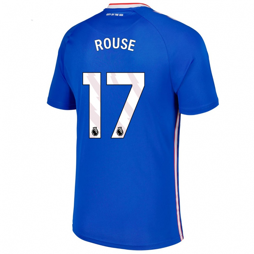 גברים מולי ראוס #17 כחול לבן הרחק ג'רזי 2025/26 חולצה קצרה