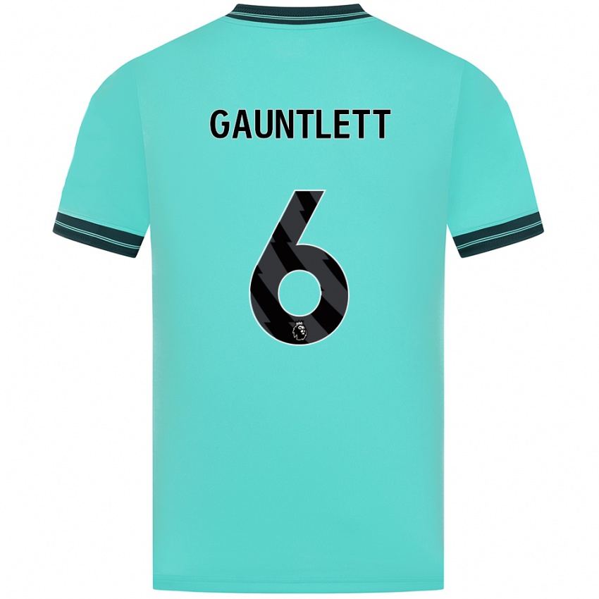 גברים מארי גונטלט #6 תכלת ירוק הרחק ג'רזי 2025/26 חולצה קצרה