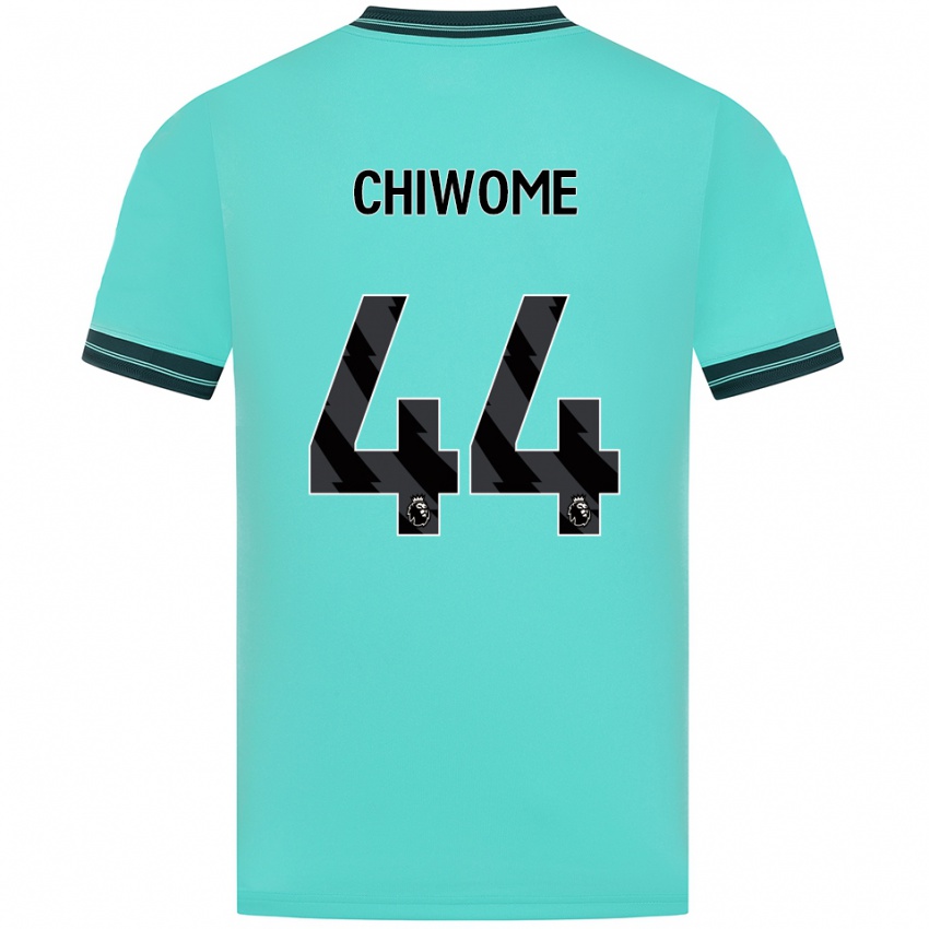 גברים ליאון צ'יווום #44 תכלת ירוק הרחק ג'רזי 2025/26 חולצה קצרה