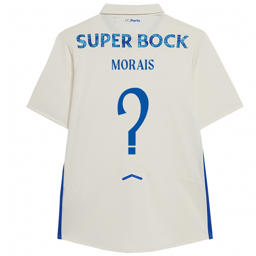 גברים Rodrigo Morais #0 לבן כחול ג'רזי קיט שלישי 2025/26 חולצה קצרה
