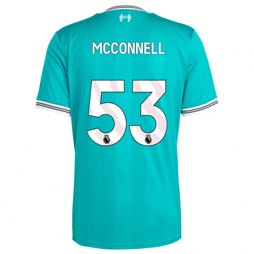 גברים ג'יימס מקונל #53 ירוק לבן ג'רזי קיט שלישי 2025/26 חולצה קצרה