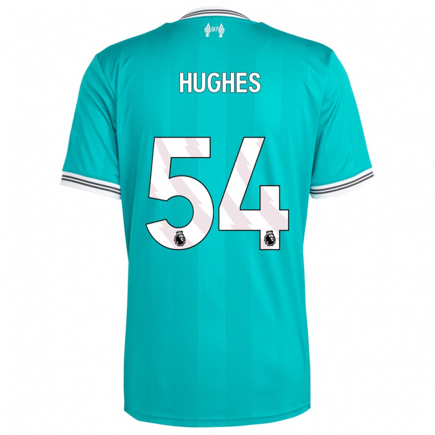 גברים ליאם יוז #54 ירוק לבן ג'רזי קיט שלישי 2025/26 חולצה קצרה