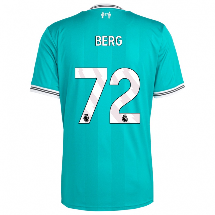 גברים ספ ואן דן ברג #72 ירוק לבן ג'רזי קיט שלישי 2025/26 חולצה קצרה