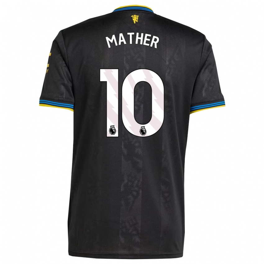 גברים Sam Mather #10 שחור צהוב כחול ג'רזי קיט שלישי 2025/26 חולצה קצרה