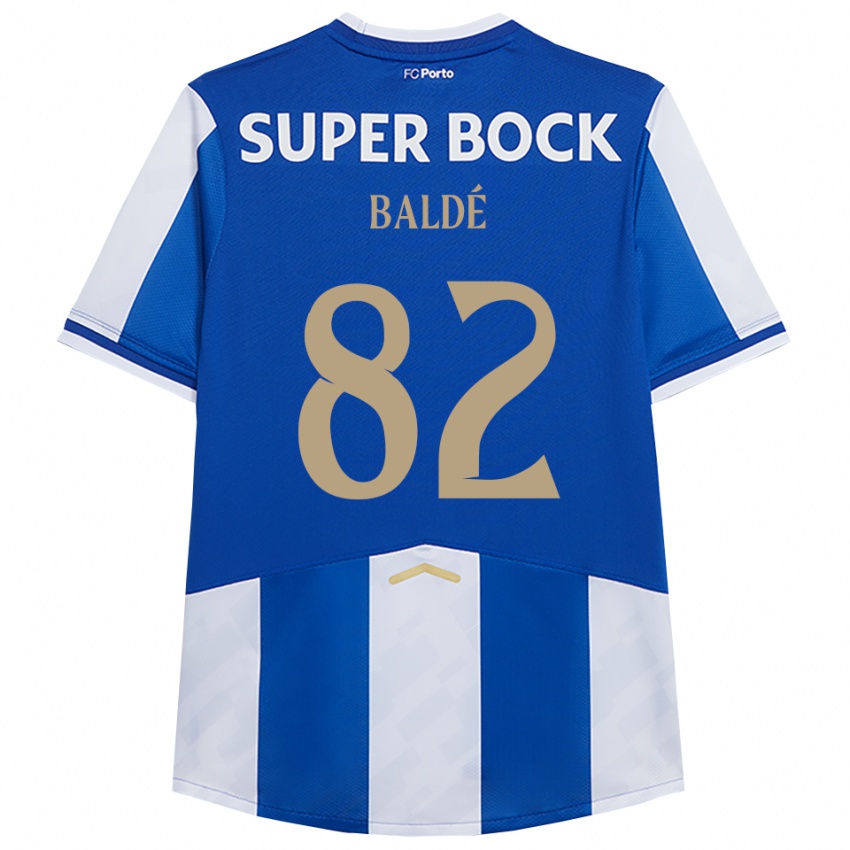 נשים אלפא מוסא באלדה #82 כחול לבן ג'רזי ביתית 2025/26 חולצה קצרה