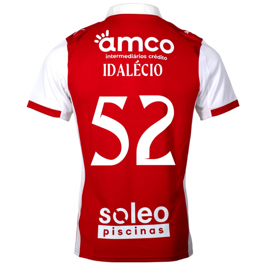 נשים Idalécio #52 אדום לבן ג'רזי ביתית 2025/26 חולצה קצרה