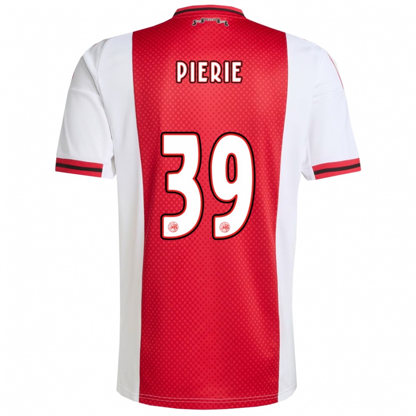 נשים קיק פיירי #39 אדום לבן ג'רזי ביתית 2025/26 חולצה קצרה