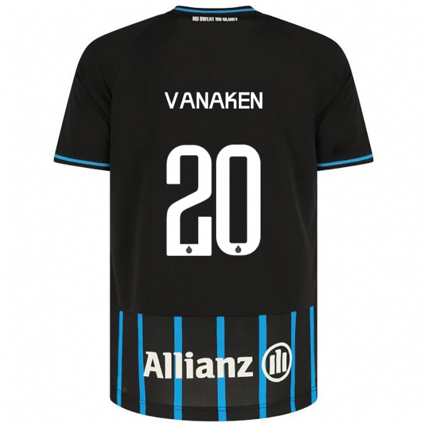 נשים האנס ונאקן #20 שחור כחול ג'רזי ביתית 2025/26 חולצה קצרה