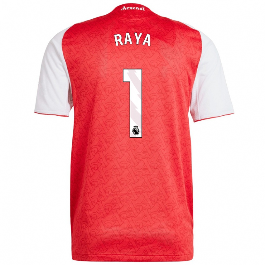 נשים דויד ראיה #1 אדום לבן ג'רזי ביתית 2025/26 חולצה קצרה