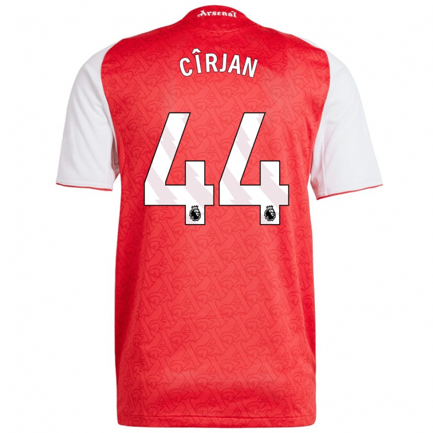 נשים קטאלין קירז'אן #44 אדום לבן ג'רזי ביתית 2025/26 חולצה קצרה