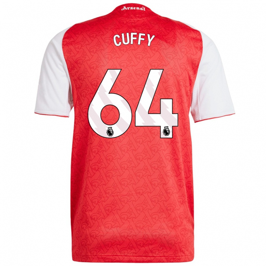 נשים ברוק נורטון-קאפי #64 אדום לבן ג'רזי ביתית 2025/26 חולצה קצרה