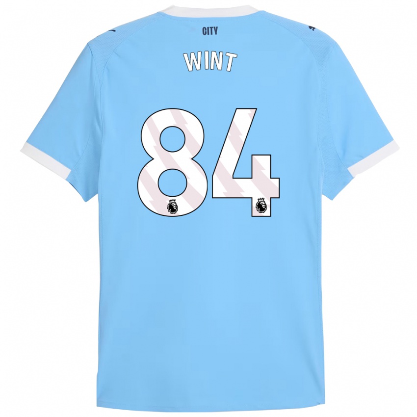 נשים ג'ק תומאס צ'ארלס וינט #84 תכלת לבן ג'רזי ביתית 2025/26 חולצה קצרה