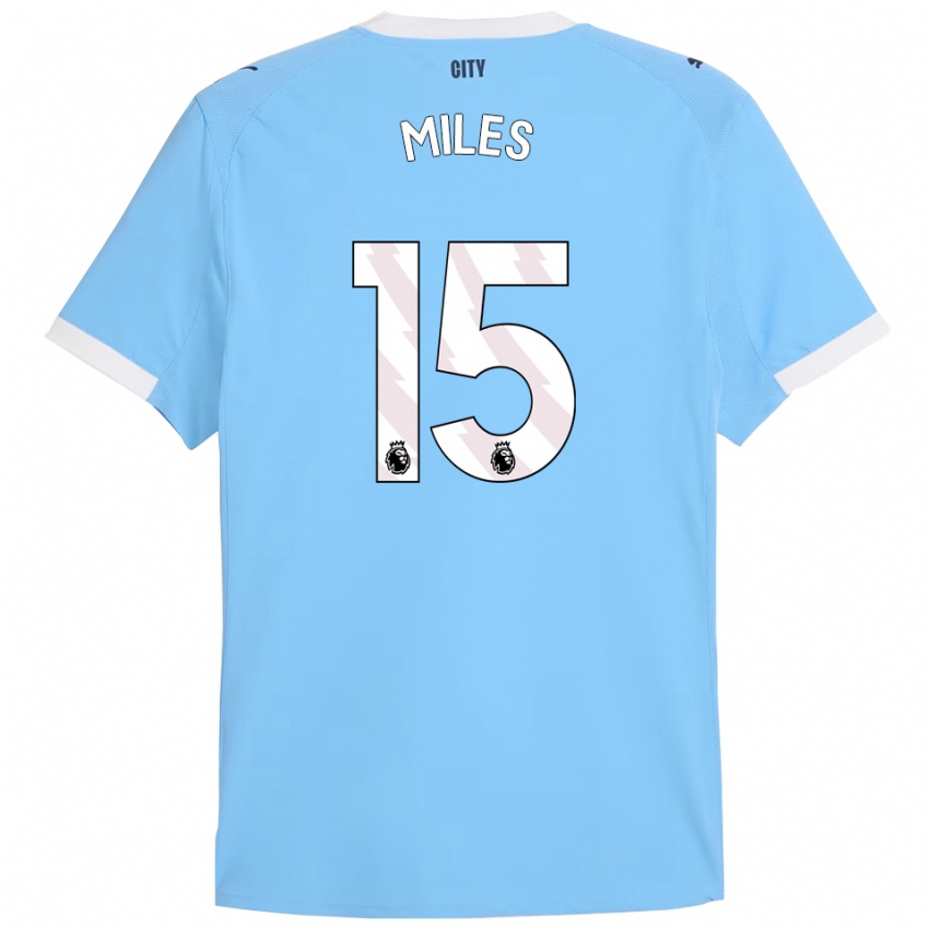 נשים הנזל אדג'י-אפריי #15 תכלת לבן ג'רזי ביתית 2025/26 חולצה קצרה