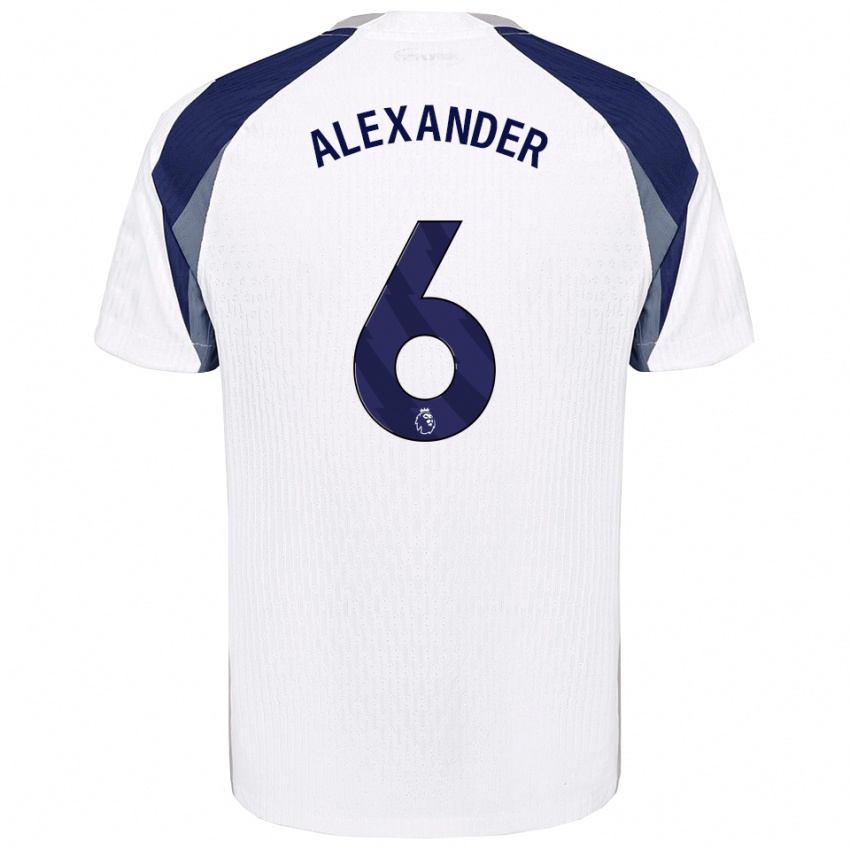 נשים רייס אלכסנדר ראסל-דני #6 לבן נייבי ג'רזי ביתית 2025/26 חולצה קצרה