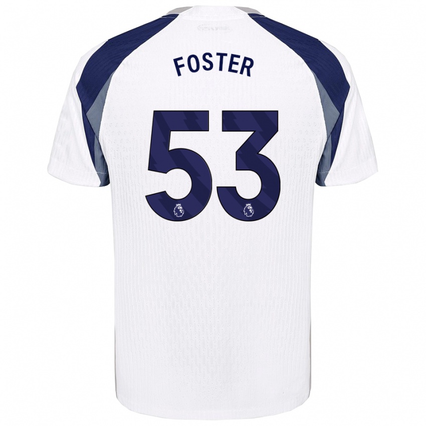 נשים ברוקלין ליונס-פוסטר #53 לבן נייבי ג'רזי ביתית 2025/26 חולצה קצרה