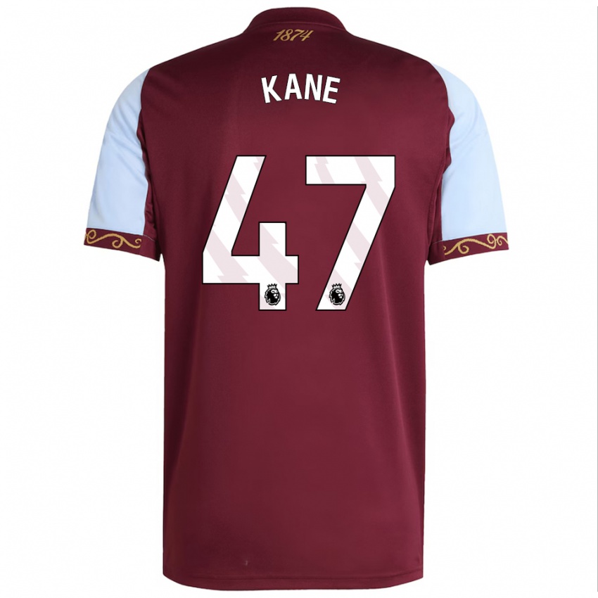 נשים Kane Taylor #47 בורדו תכלת ג'רזי ביתית 2025/26 חולצה קצרה