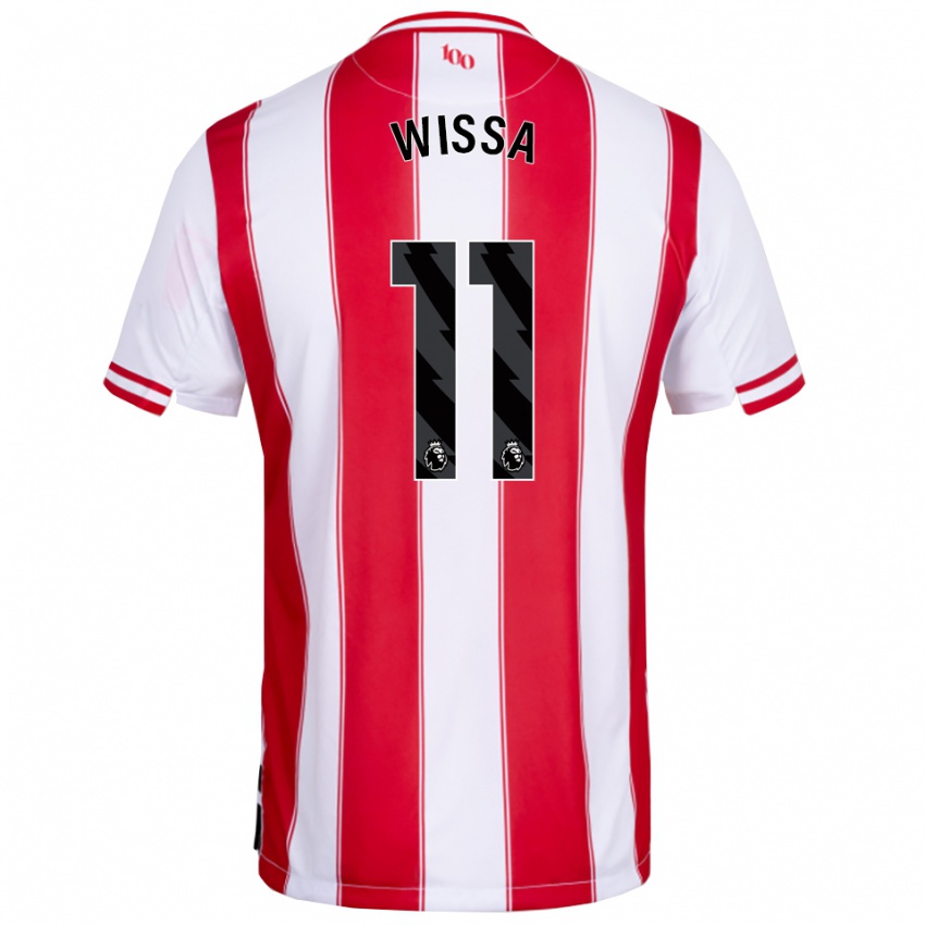 נשים יואן ויסה #11 אדום לבן ג'רזי ביתית 2025/26 חולצה קצרה