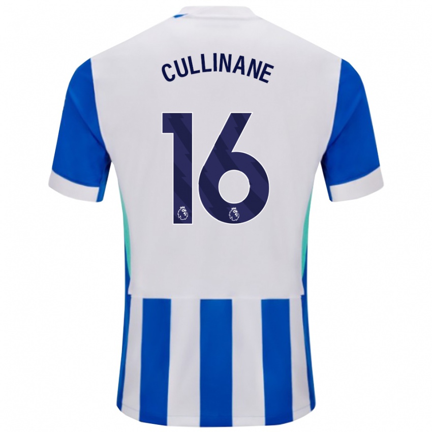 נשים Billy-Ray Cullinane #16 כחול לבן ג'רזי ביתית 2025/26 חולצה קצרה