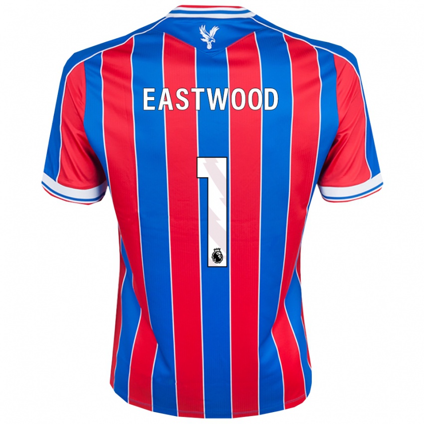 נשים Billy Eastwood #1 כחול אדום לבן ג'רזי ביתית 2025/26 חולצה קצרה