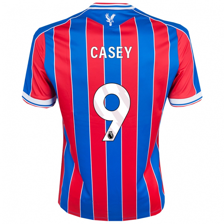 נשים Benjamin Casey #9 כחול אדום לבן ג'רזי ביתית 2025/26 חולצה קצרה