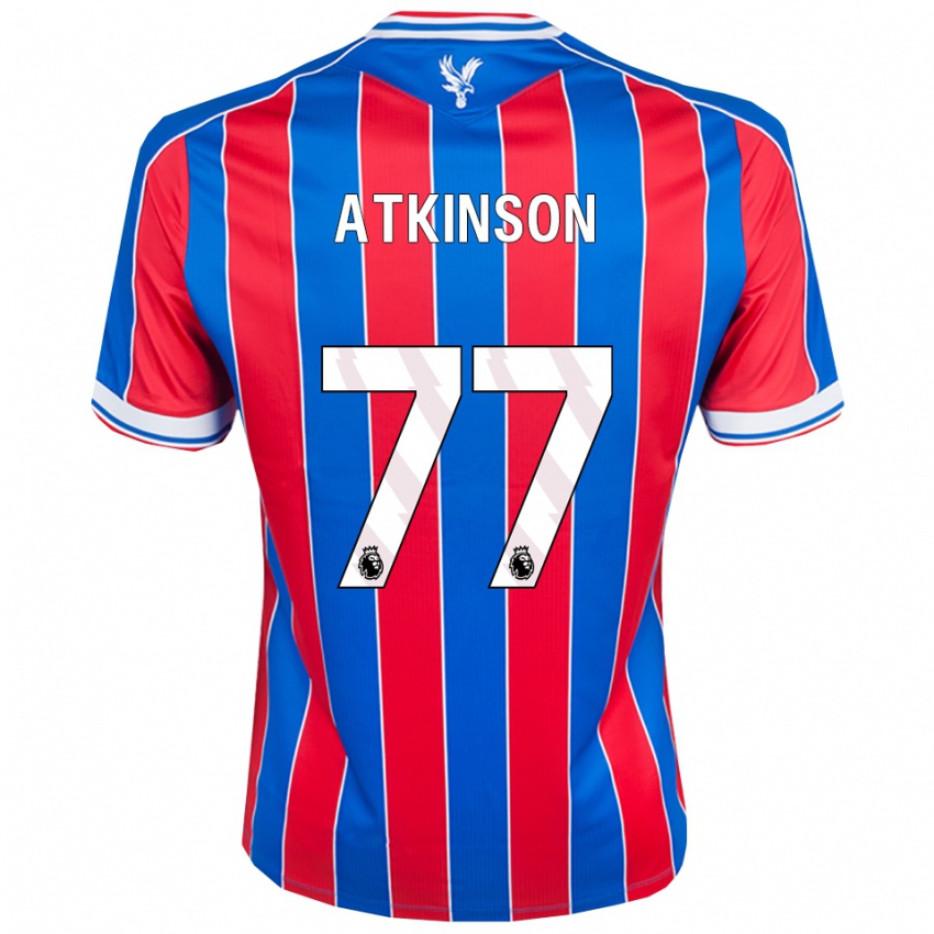 נשים Isibeal Atkinson #77 כחול אדום לבן ג'רזי ביתית 2025/26 חולצה קצרה
